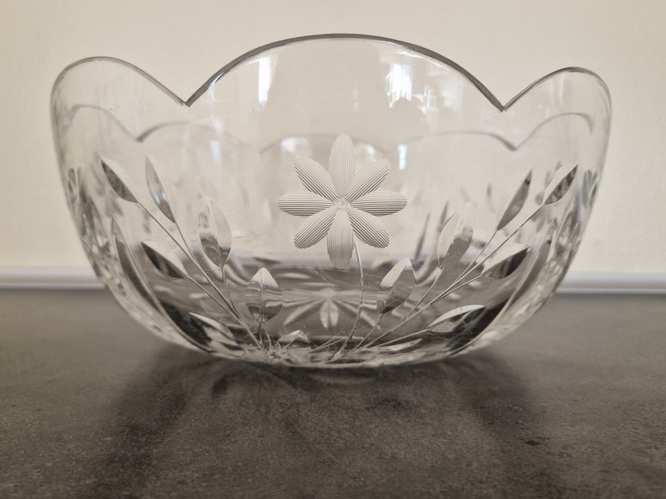 Glas Skål - Krystal skål