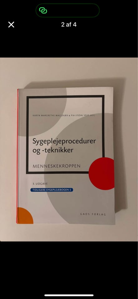 Sygeplejeprocedurer og