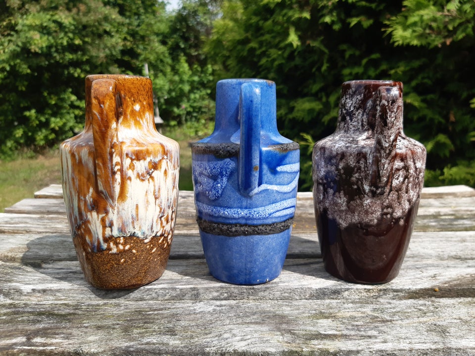 Keramik Små vaser mrkt: