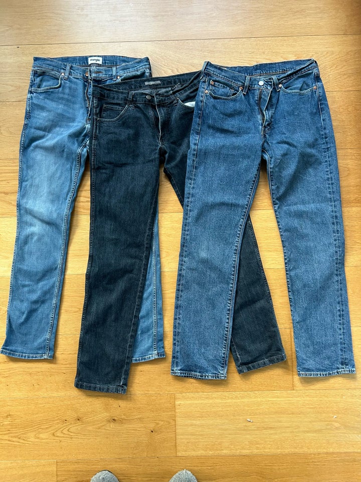 Jeans, Levis/Wrangler/tRoberto,