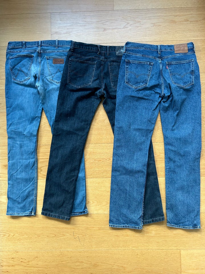 Jeans, Levis/Wrangler/tRoberto,