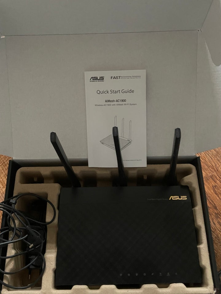 Router, wireless, ASUS RT-AC1900U