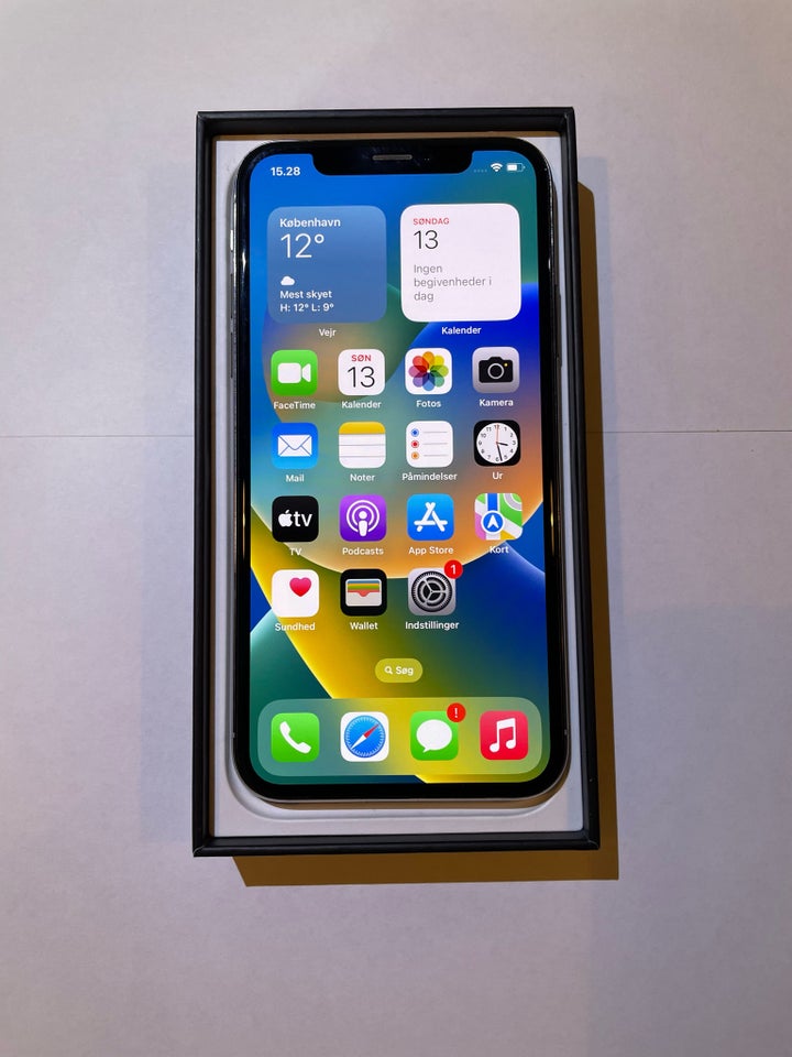 iPhone X, 64 GB, hvid