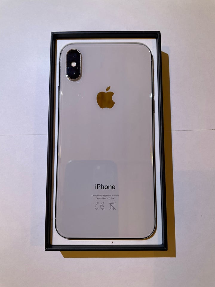 iPhone X, 64 GB, hvid