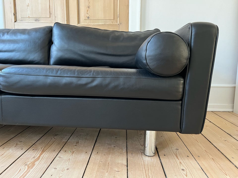 Sofa, læder, Mogens Hansen