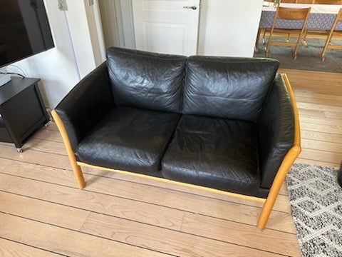 Sofa læder 2 pers