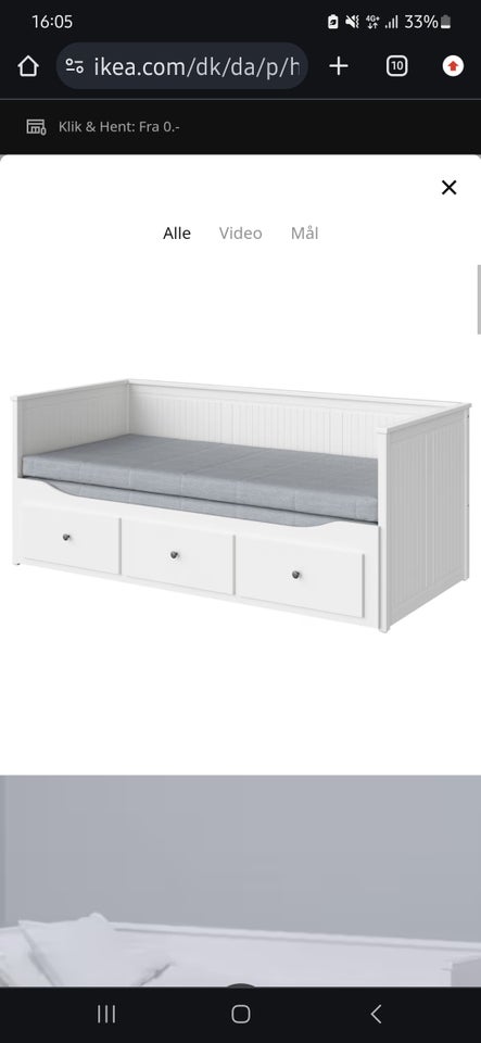 Sovesofa, Hemnes