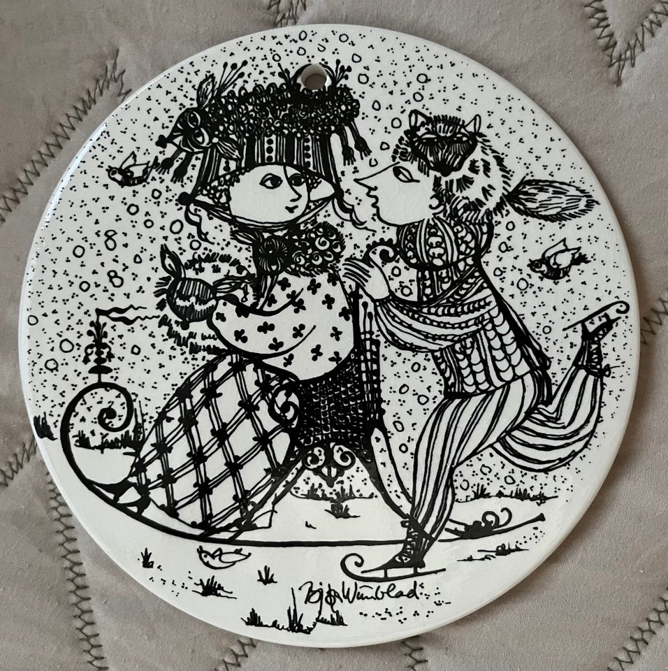 Platter, Wiinblad, 1975