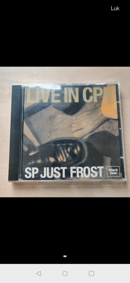 SP Just Frost: Live in CPH, jazz