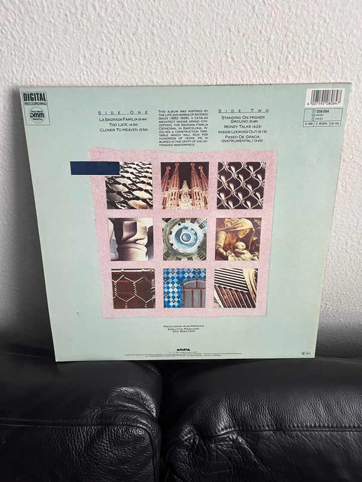 LP, The Alan Parsons Project , Gaudi