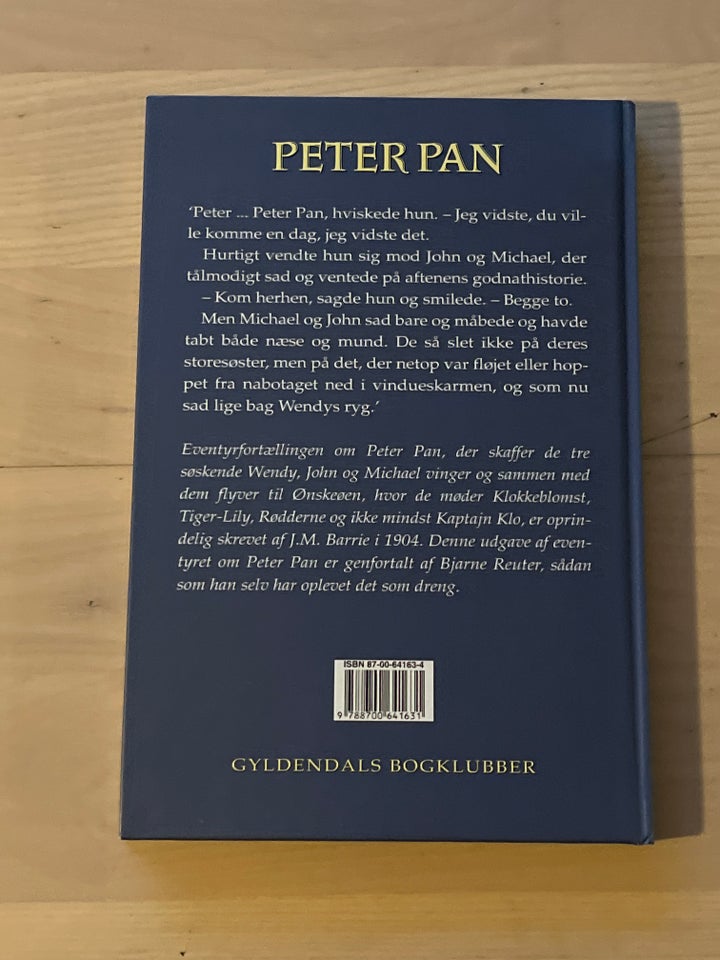 PETER PAN, BJARNE REUTER frit efter