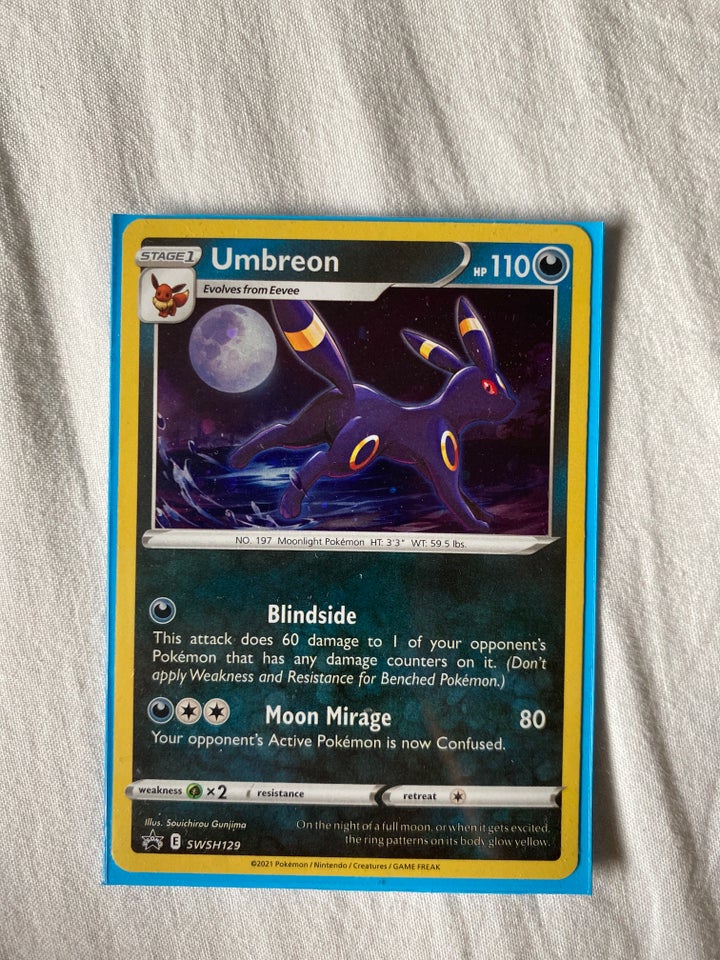 Samlekort Pokemonkort Umbreon