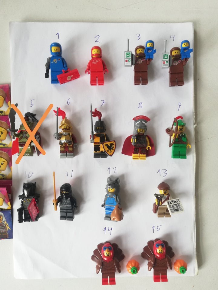 Lego Minifigures Enkelte CMF's -