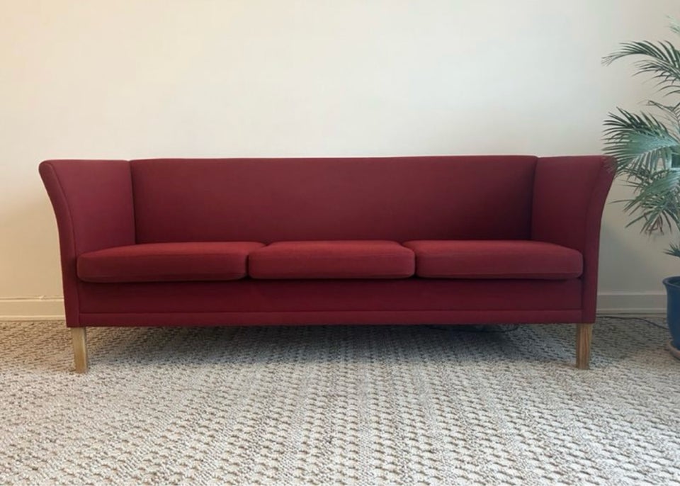 Sofa, polyester, 3 pers.