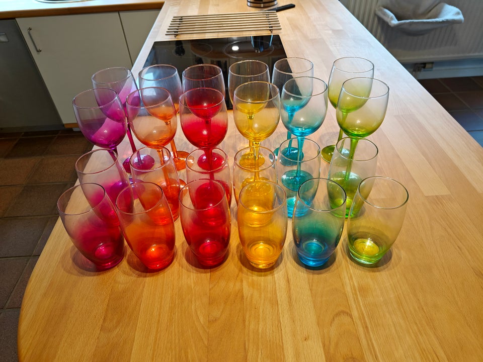 Glas, Colorama vinglas og vandglas