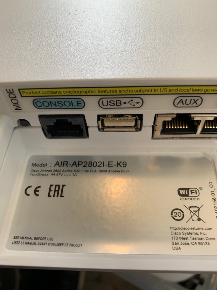 Access point wireless Cisco