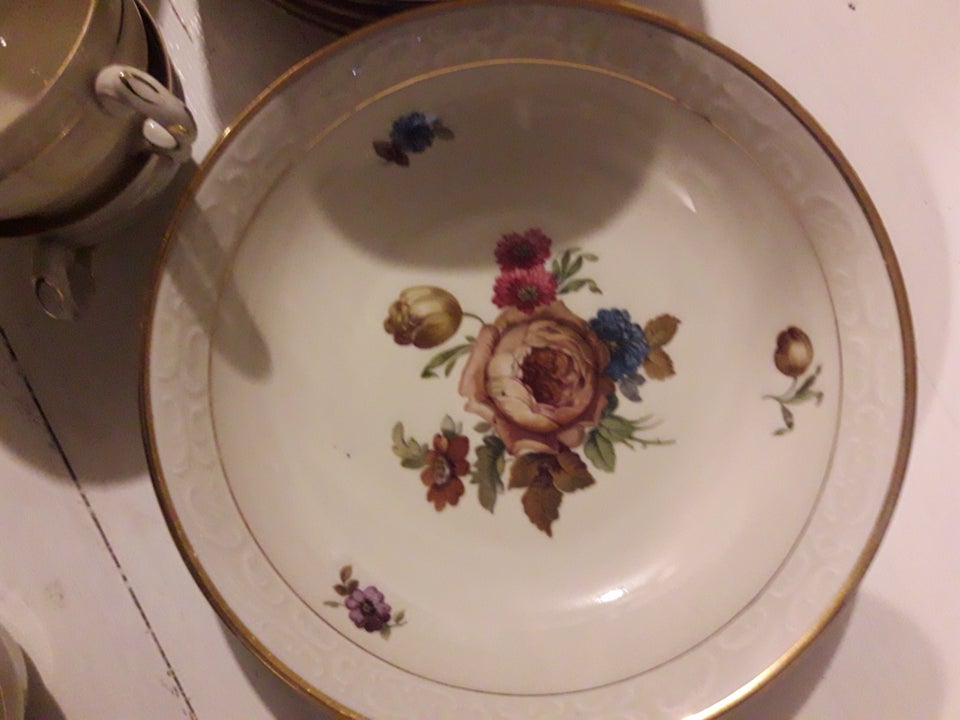 Porcelæn, Kaffestel, Rosenborg