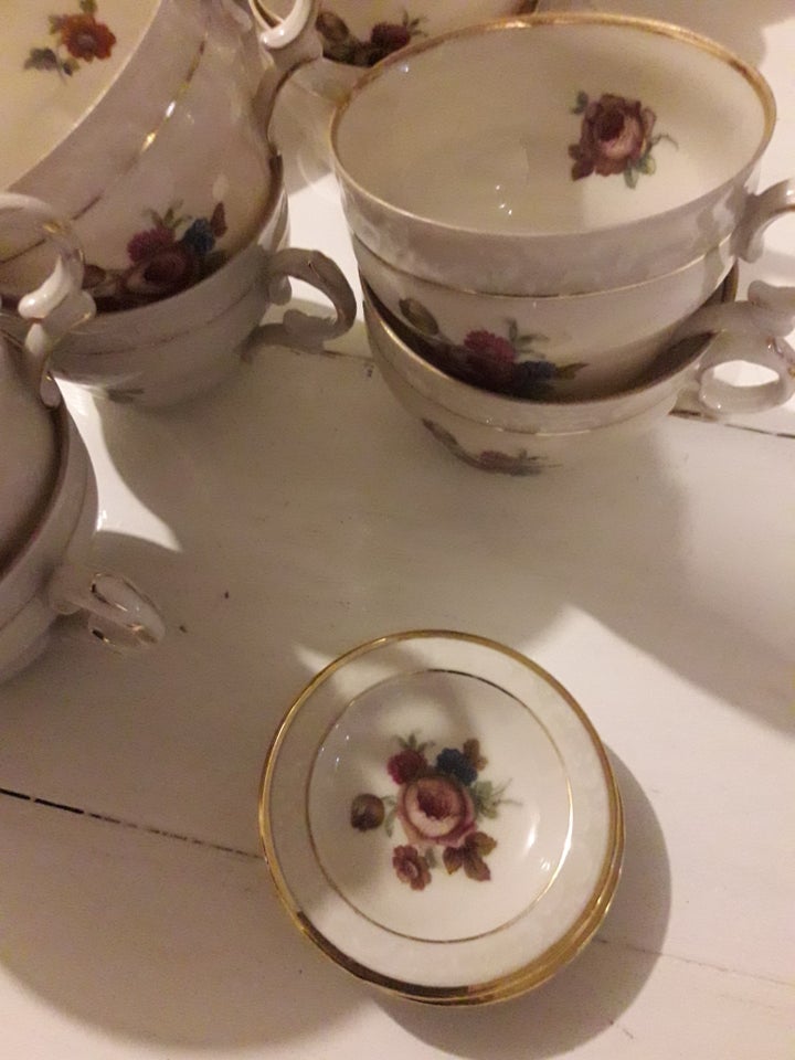 Porcelæn, Kaffestel, Rosenborg