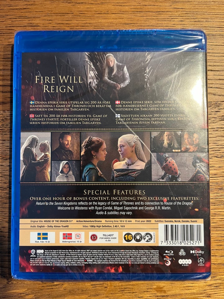 House of the Dragon S1, Blu-ray,