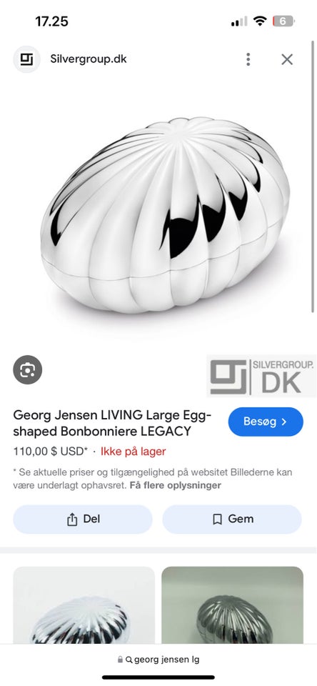 Bonbonniere, Georg Jensen