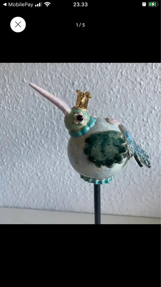Fugl stentøj kunst