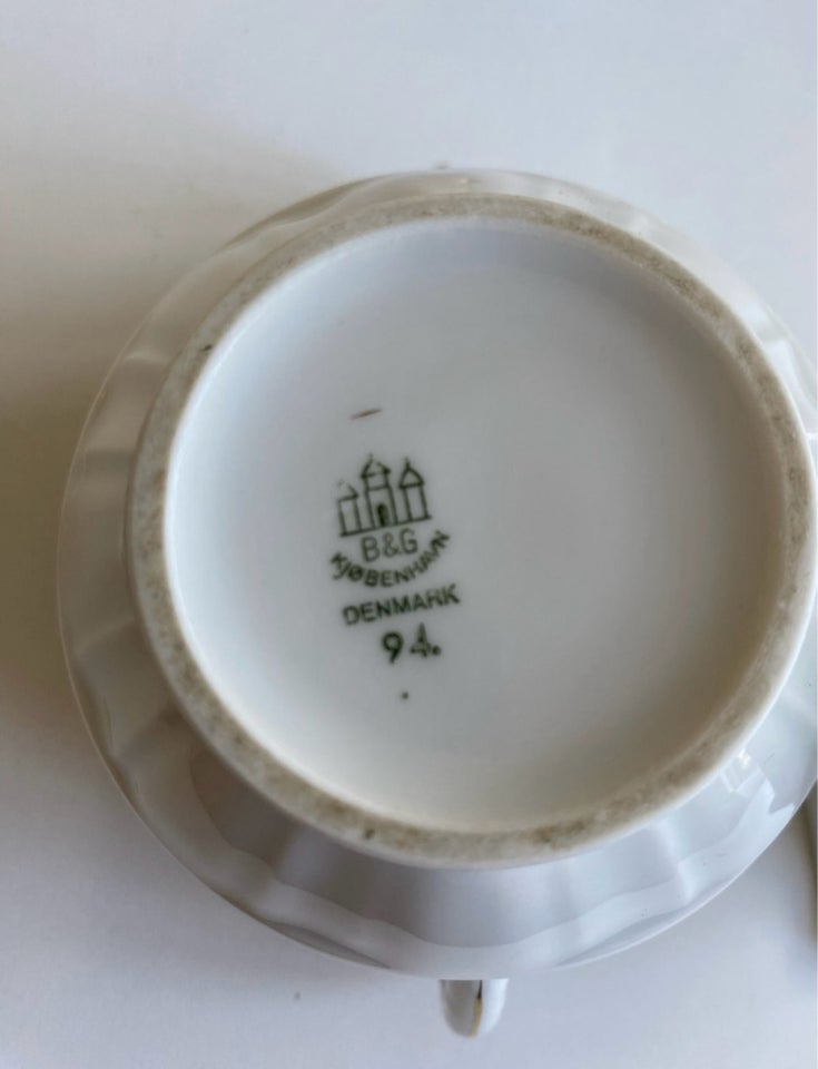 Porcelæn Sukkerskål og