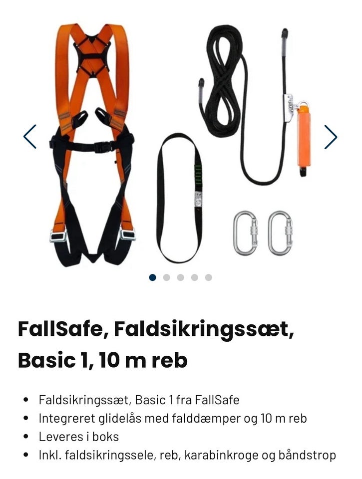 Faldsikrings sæt basic 1, FS