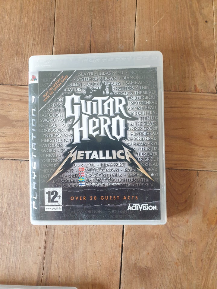 Guitar Hero Metallica PS3 anden