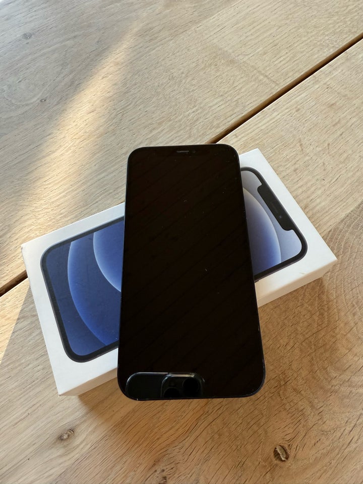 iPhone 12, 64 GB, sort