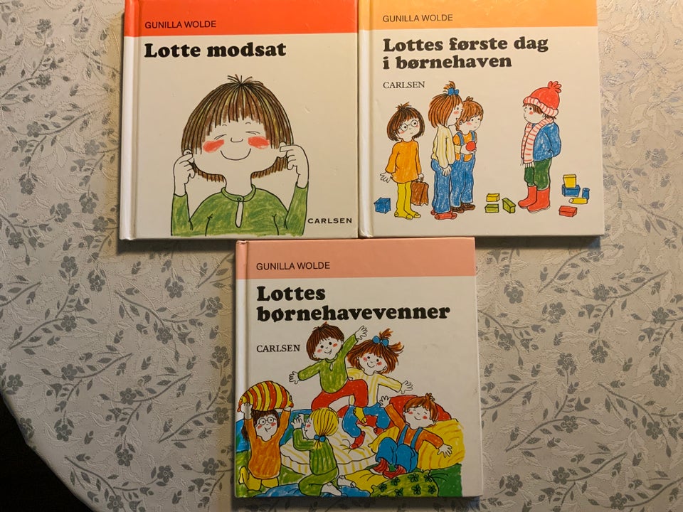 3 LOTTE BØGER, Gunilla Wolde