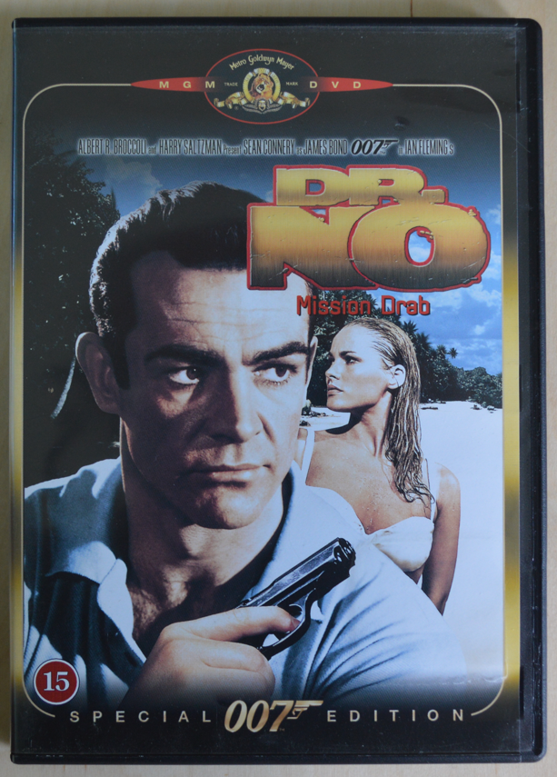 James Bond Dr No, DVD, action