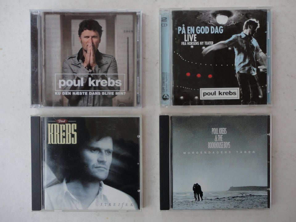 POUL KREBS : CDalbums , rock