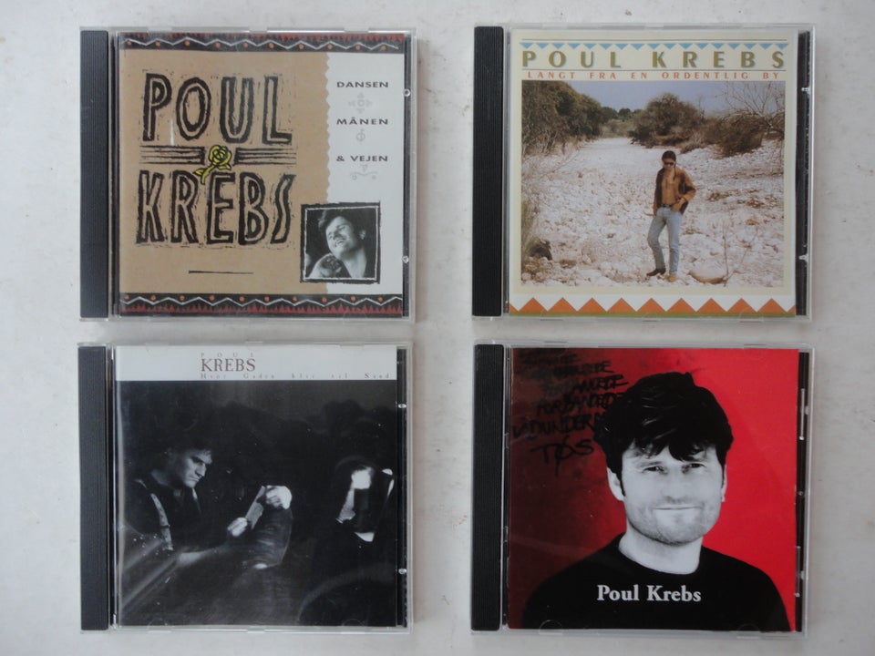 POUL KREBS : CDalbums , rock