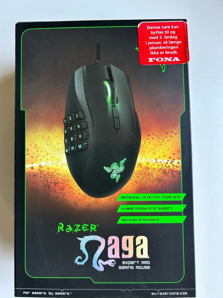 Gaming, Razer gaming, Saga mus