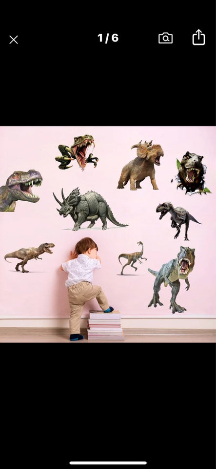 WALLSTICKER motiv: DINOSAUER b: