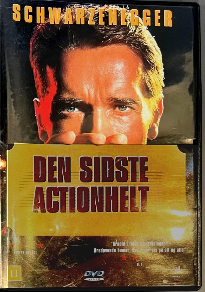 Den sidste actionhelt, DVD, andet