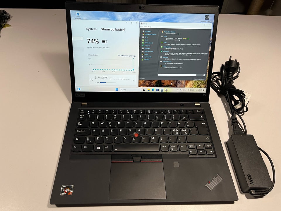 Lenovo T14 14” FHD IPS - Ryzen, AMD