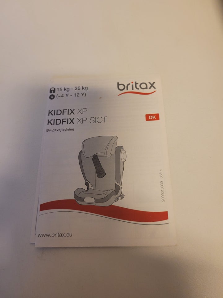 Autostol, op til 36 kg , Britax Römer