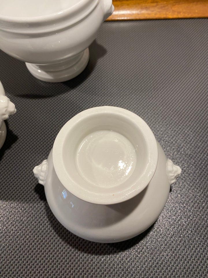 Porcelæn, 3 SKÅLE BLA."PILLIVUYT"