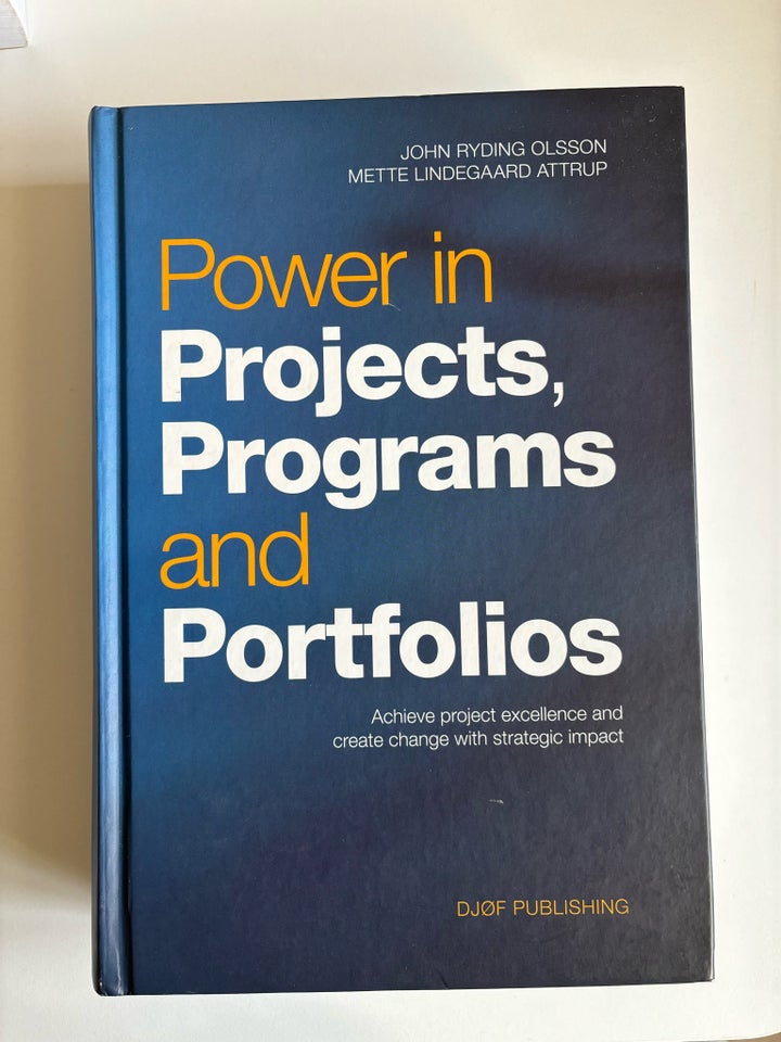 Power in projects, programs and