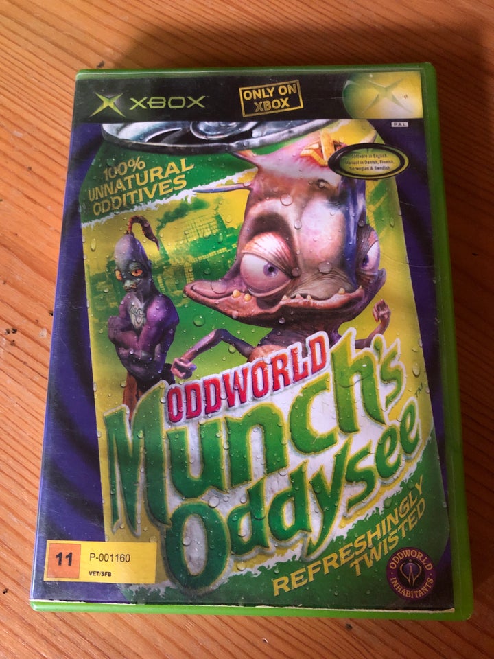 Oddworld Munch’s oddysee Xbox