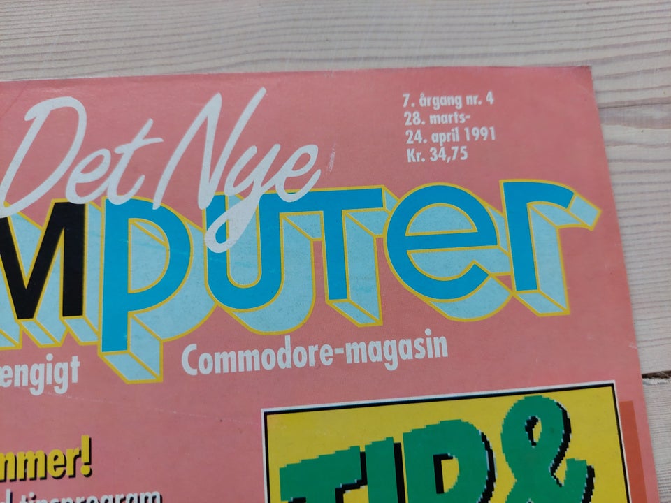 Det nye Computer, Magasin