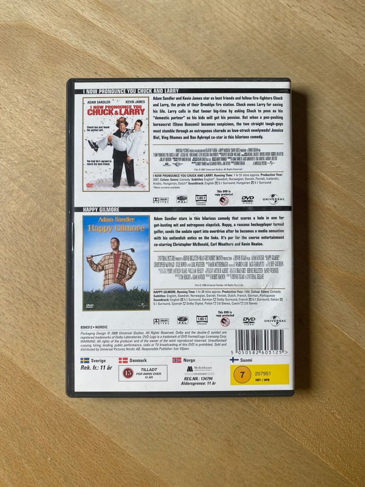 Happy Gilmore (1996)  DVD komedie