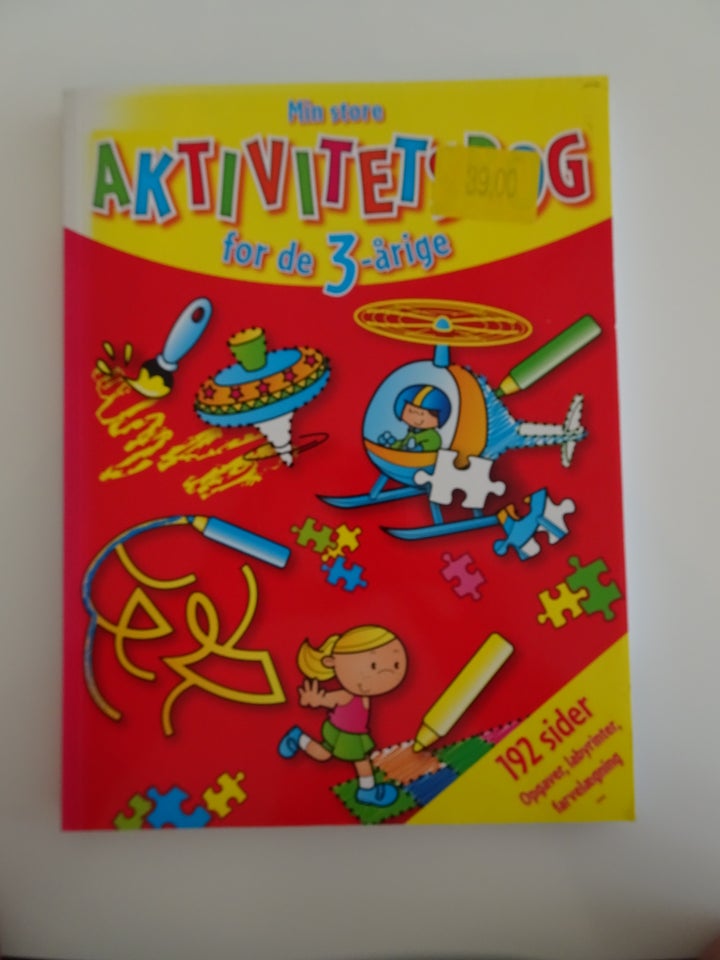 Aktivitetsbog for de 3 årige