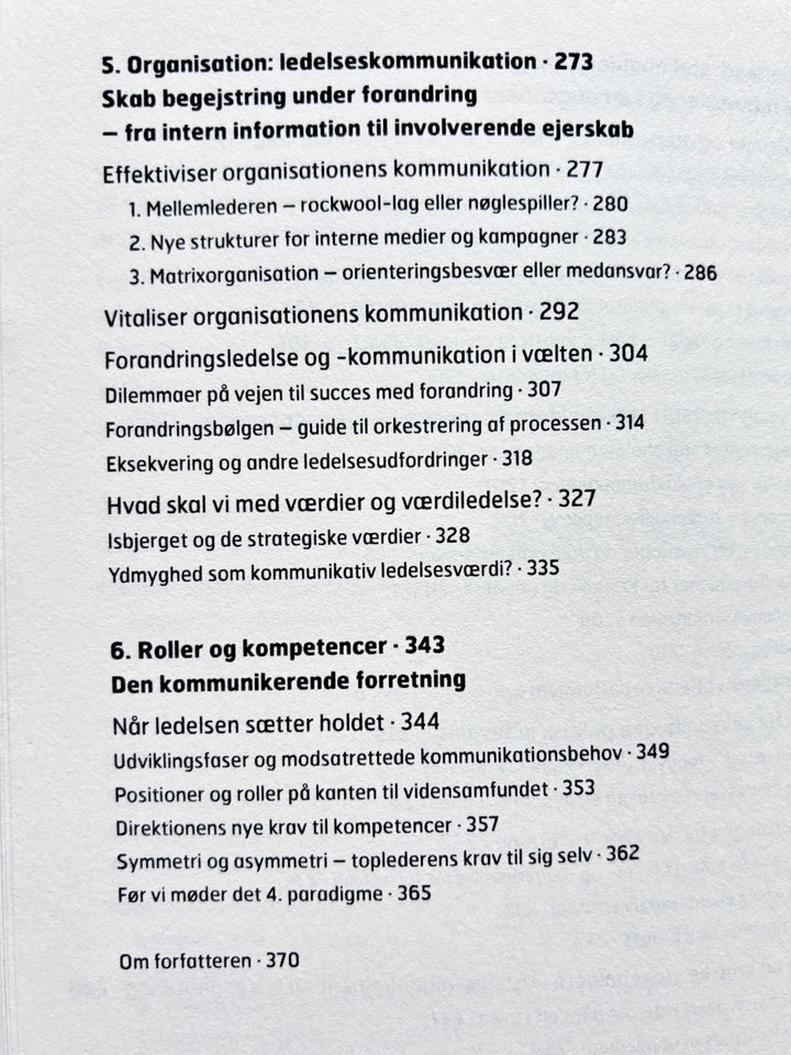 Når forretningen kommunikerer –