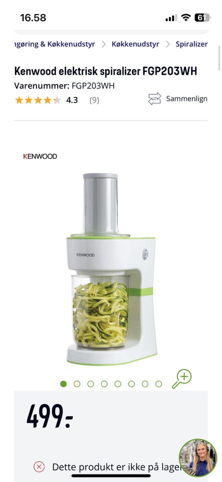 Kenwood spiralizer Kenwood