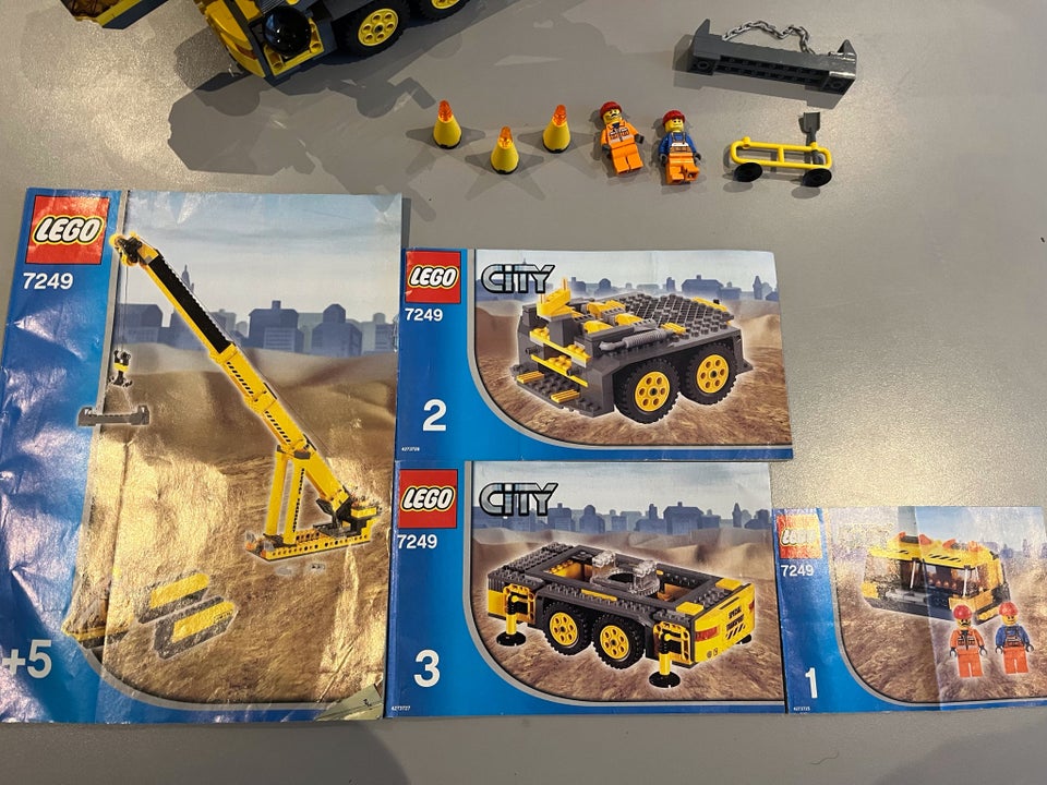 Lego City 7249 KOMPLET MED