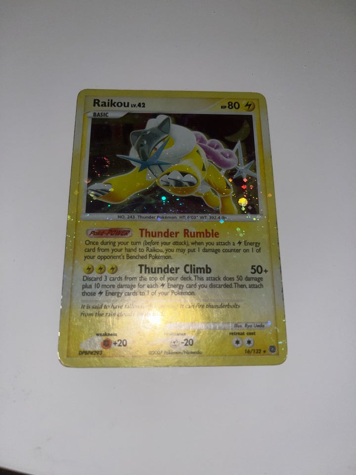 Samlekort, Raikou 16/132 Secret