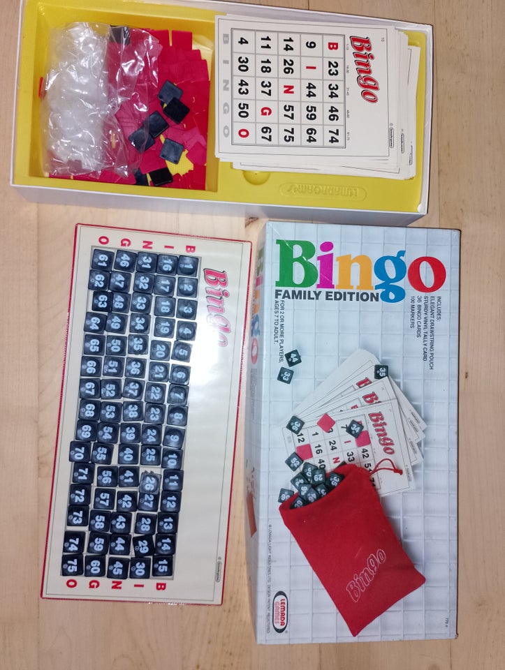 Bingo spik, Familie, brætspil