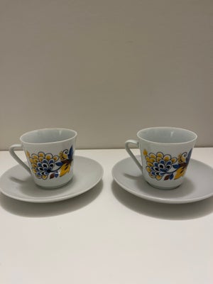 Porcelæn Kaffekopper  Colditz